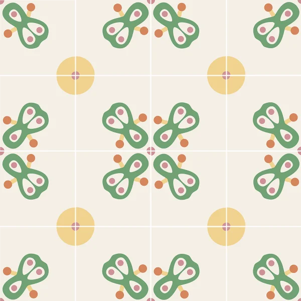 Baldosa Hidráulica Mod 233 - Imagen 2
